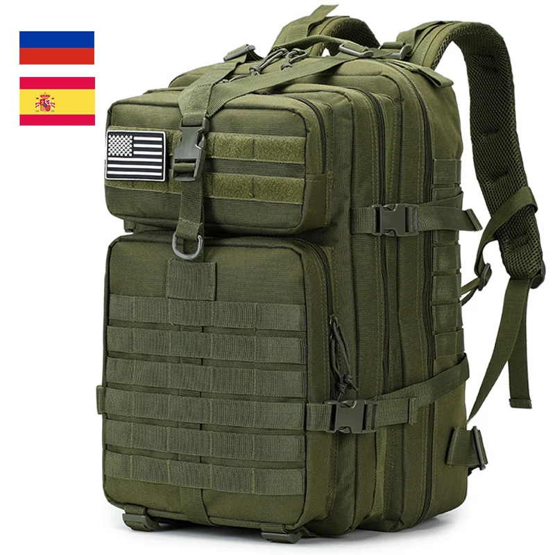 Mochilas militares de Lawaia 45l Hombre de gran capacidad Mochilas