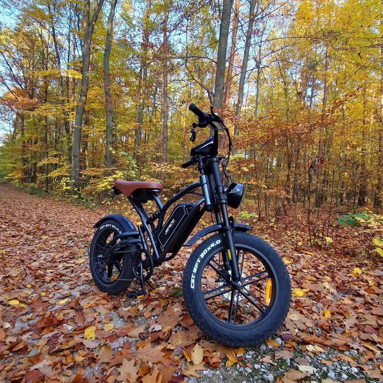 Jansno X50 Electric Bike 750W 48V14AH Fat Tire MTB Hybrid for Adults Off-Road E-Bike with Powerful Motor