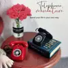 Retro Mini Fixed Telephone 1:12 Dollhouse Miniature Simulation Mini Phone Model Home Furniture Decor Children Pretend Play Toy 3