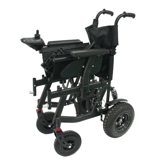 Heavy Duty Off-Road Motorized Power Wheelchair For Physical Therapy Factory Handicapped Electric Wheelchair 2 Heavy Duty Off-Road Motorized Power Wheelchair For Physical Therapy Factory Handicapped Electric Wheelchair 2