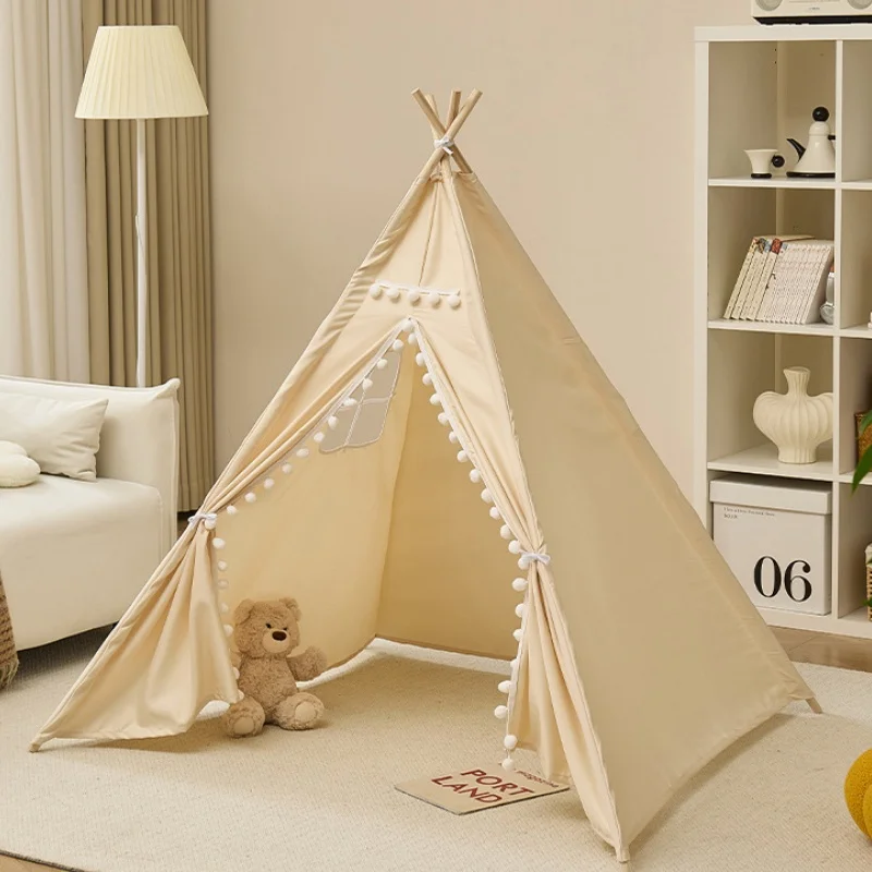 Kid Play House Wigwam for Children 1.35/1.6m Portable Children Tipi Tents Teepee Tent  Tipi Infantil Kid Tent Girl play room