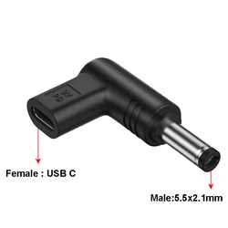 Universal USB - C to DC Power Adapter - 5V (5.5 - 2.1mm)