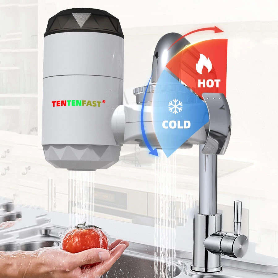 Kitchen Water Heating Tap tankless water heater water tap calentador de  agua para piscina Instant Hot Water Faucet Heating - AliExpress