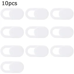 Universal Privacy Lens Sticker - Anti-Spy Camera Cover for Laptops, Tablets, and Smartphones (10X White)