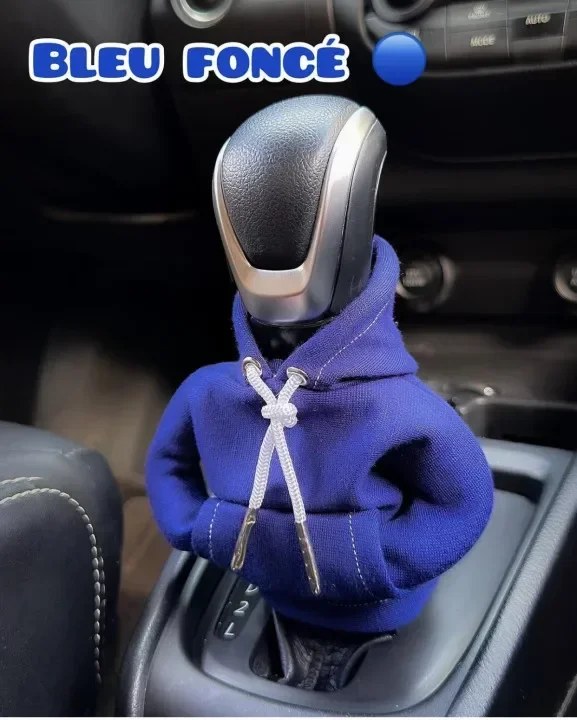 Hoodie Car Gear Shift Cover Fashion Gearshift Hoodie Car Gear Shift Knob  Cover Manual Handle Gear Sweatshirt Change Lever Cover - AliExpress