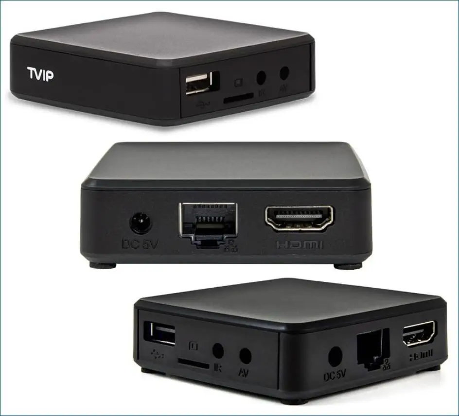 Smart Box Android 11.0 TV BOX 4K HD 1G 8G Amlogic S905W2 TVIP 710 Media Player VS TVIP530 Set Top Box