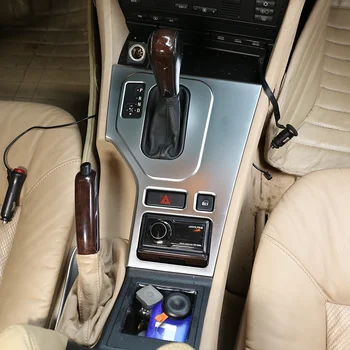 For 1998-2001 BMW 5 series E39 center shifter panel trim frame car interior trim accessories ABS material shifter panel frame 1