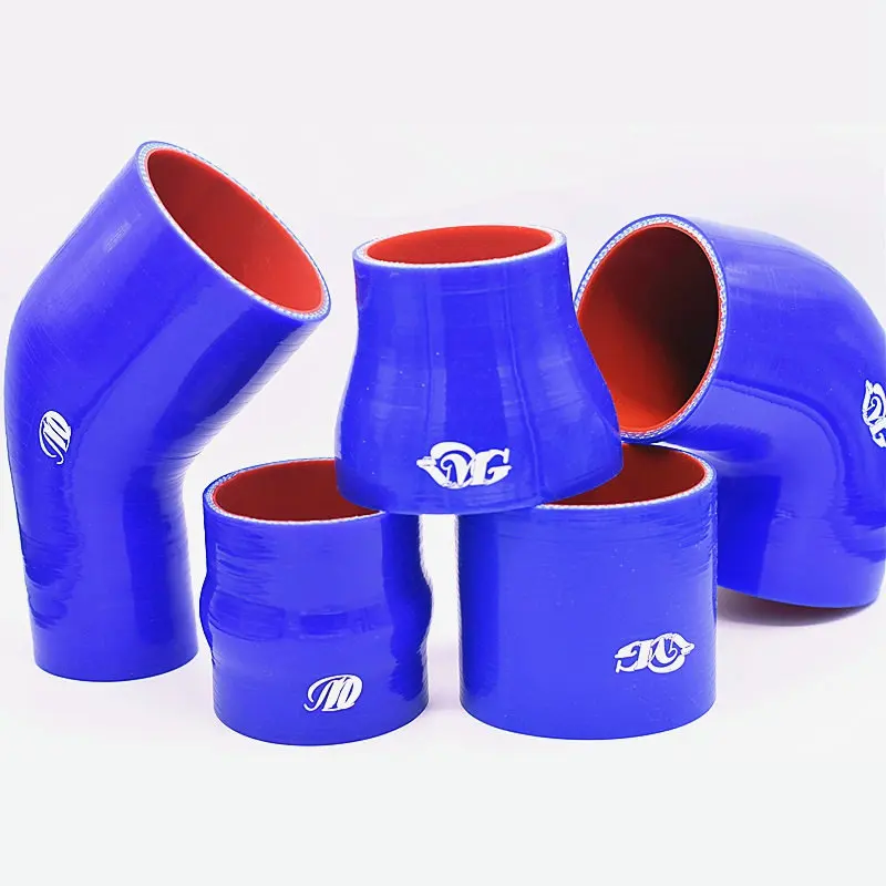0 Degree Straight Silicone Hump Hose 25 38 45 51 57 60 63 70 76MM Rubber Joiner Coupler Tube for Intercooler Air Intake Pipe intercooler intake pipe