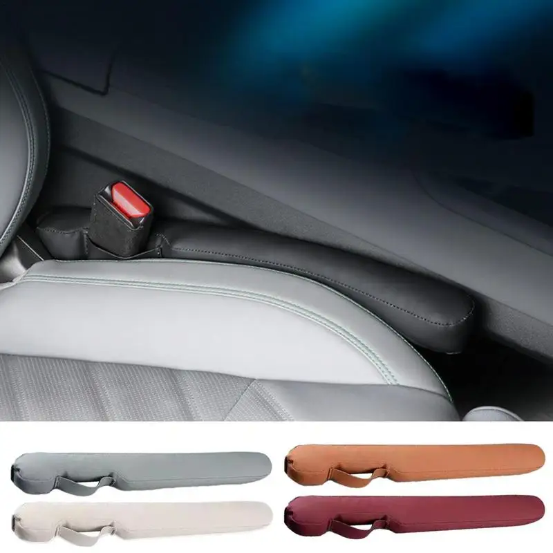 

Универсальный наполнитель для автомобильного сиденья, прочная мягкая кожаная центральная консоль, заглушка, удобная Организация интерьера, автомобильные аксессуары