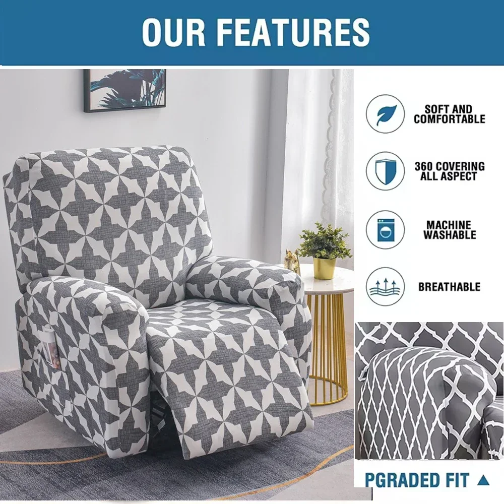Elastic Single Sofa Cover Chair Cover Nordic Home Decor Room Armchair Slipcover Club Bar Hotel Sofa Covers Chair Cover Sofa Cover Furniture Cover