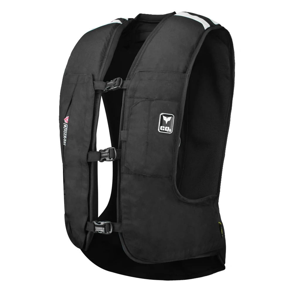 반사 기능 오토바이 에어백 슈트 오토바이 에어백 조끼 야외 모토 라이딩 모토크로스 보호 에어백 추락 방지