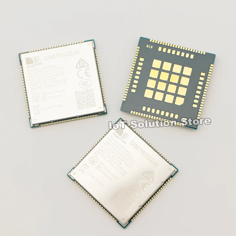 SIMCom SIM7600G-H MiniPCIe Global Region/Operator 150Mbps/50Mbps Cat.4 GNSS LTE 4G Module SIM7600 SIM7600GH SIM7600G H Mini PCIe
