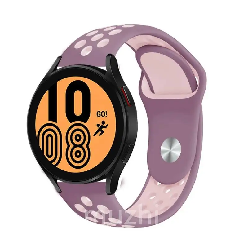 Breathable Sport Silicone Watch Band, 22mm/20mm - Various Models