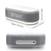 Fast Wireless Charger Alarm Clock Time LED Light Thermometer for iPhone 16 15 14 13 12 Charging Dock Station for Samsung S24 S23 - Image 6