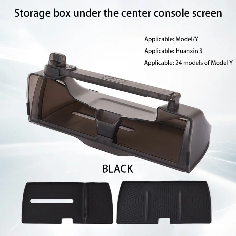 thumbnail image 1 of Adecuado para la caja de almacenamiento de control central del modelo 3/Y de Tesla, caja de almacenamiento oculta central debajo de la pantalla, modelo mejorado, 1 of 5