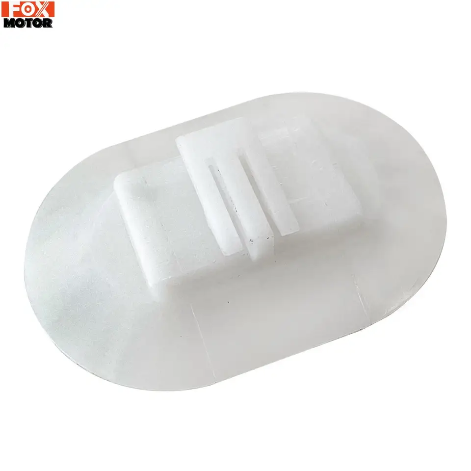 Set 10 Clip Fissaggio Paraurti Laterale Per Citroen DS3, In ABS, Colore Bianco