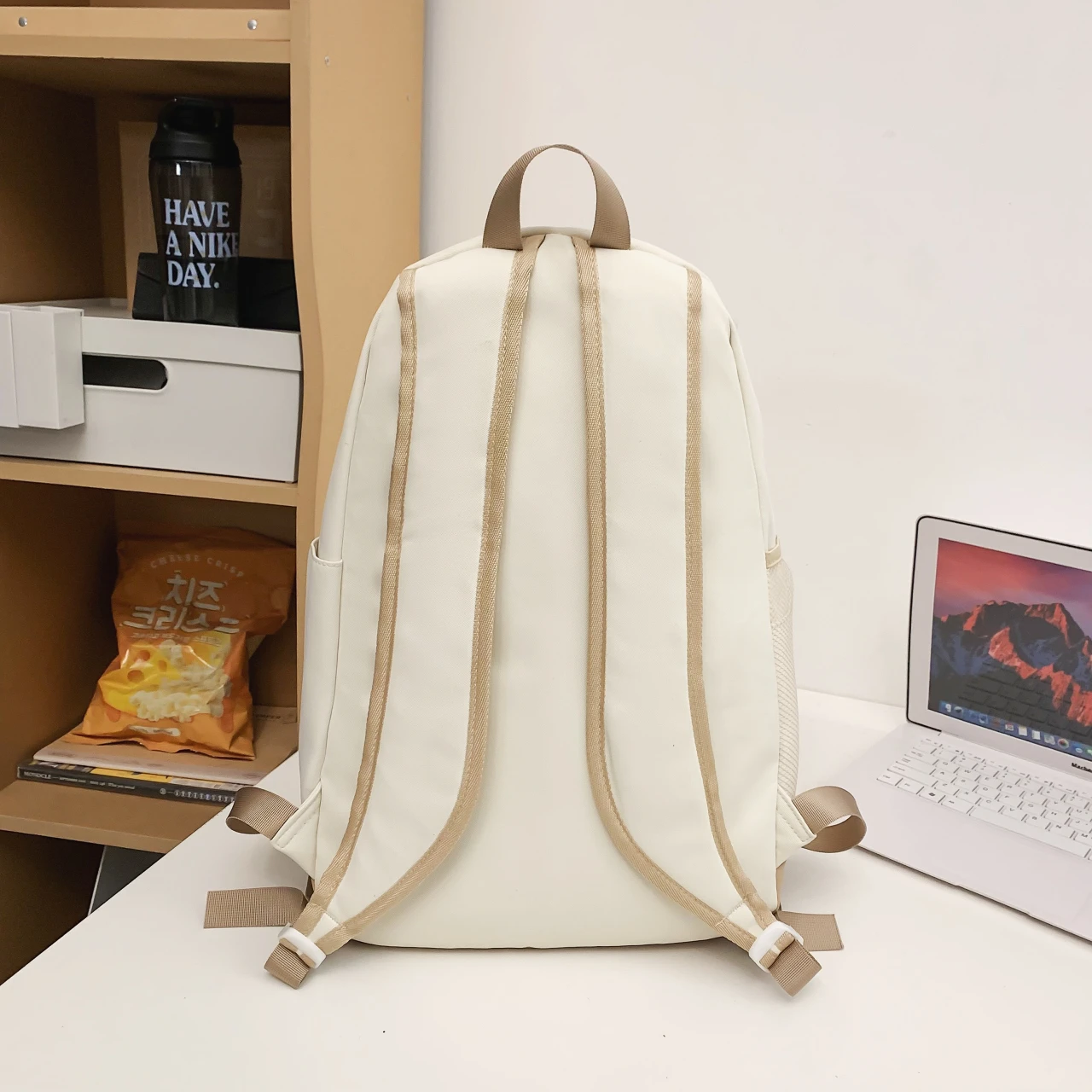 Simple Backpacks Large Capacity Travel Bag Solid Harajuku Student Schoolbag Backpack Women Laptop Mochila For Teenager Bookbag