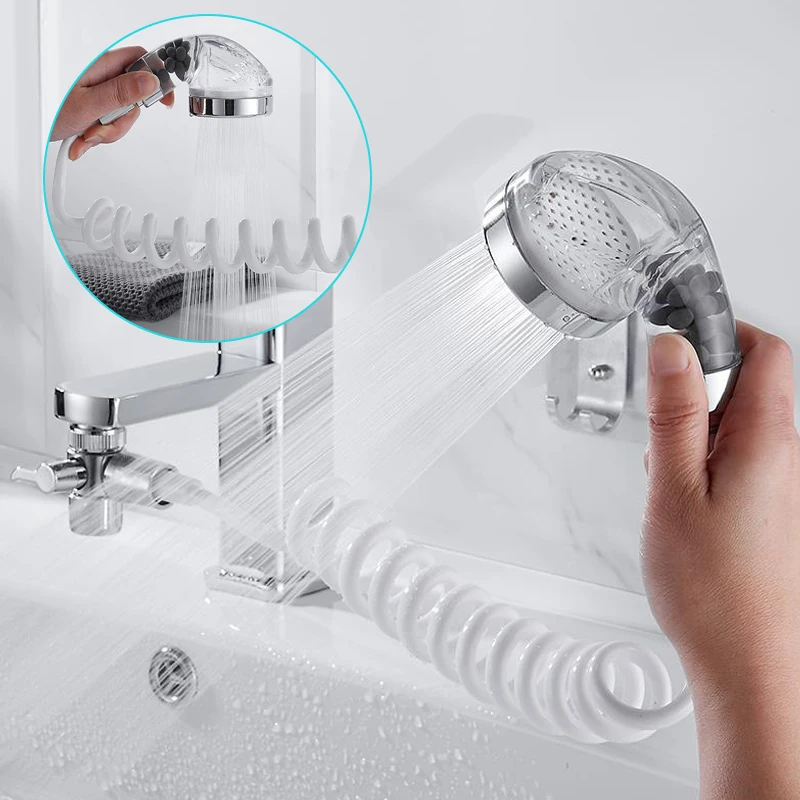 Handheld Faucet Diverter Valve Adjustable