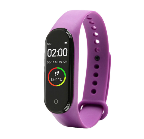 M4 Smart Watch Heart Rate Blood Pressure  Monitoring Smart Bracelet Ladies Sport Pedometer Watches Bracelet For Women Men