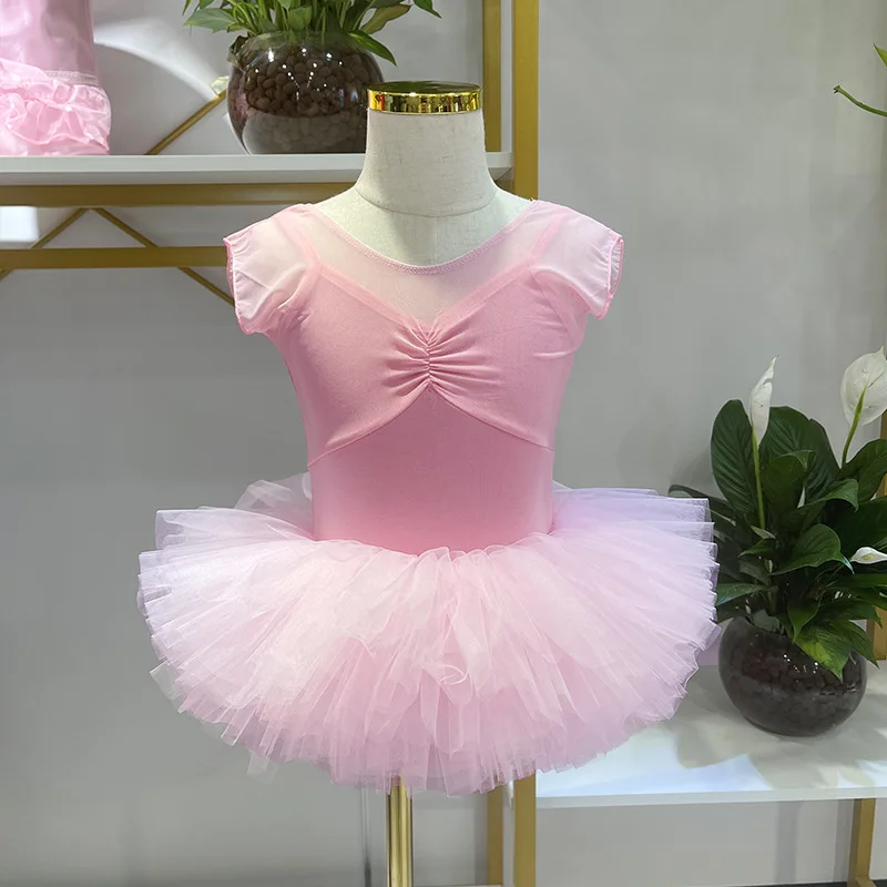 Ballet Costume Tutu Dance Dress Girls Ballerina Party Dress Children Kids Ballet Gymnastics Leotards Dancewear Ballet Dance