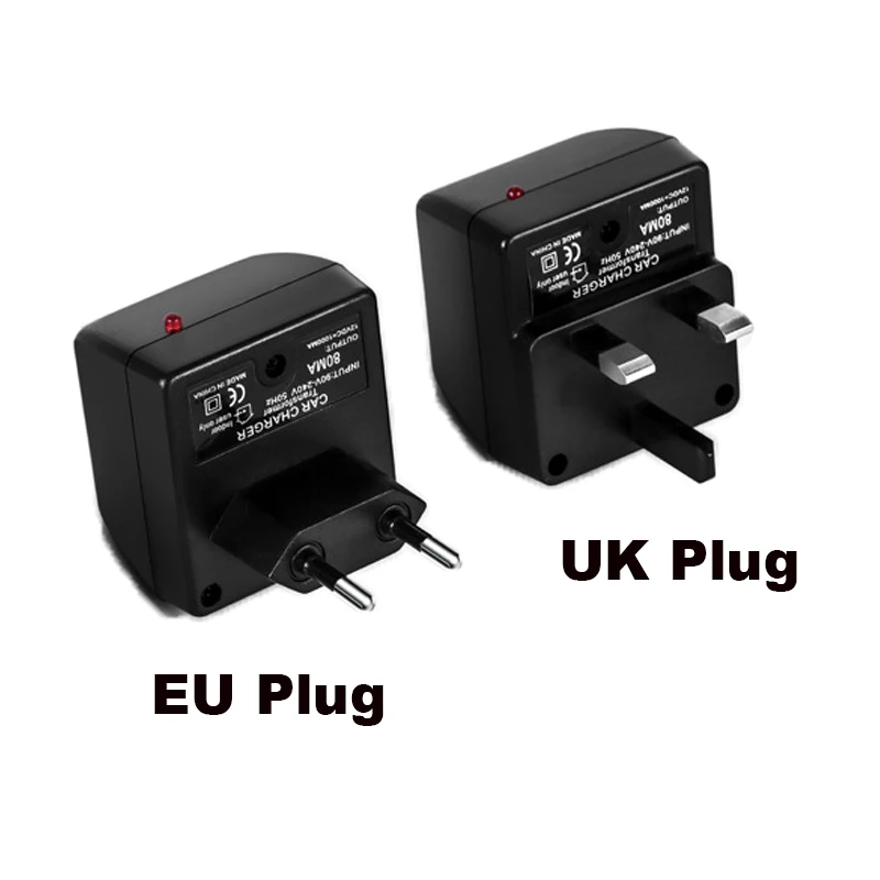 Car Cigarette Lighter Adapter AC 220V To DC 12V EU/UK Plug for Car Electronic Devices Auto Converter Car Accessory