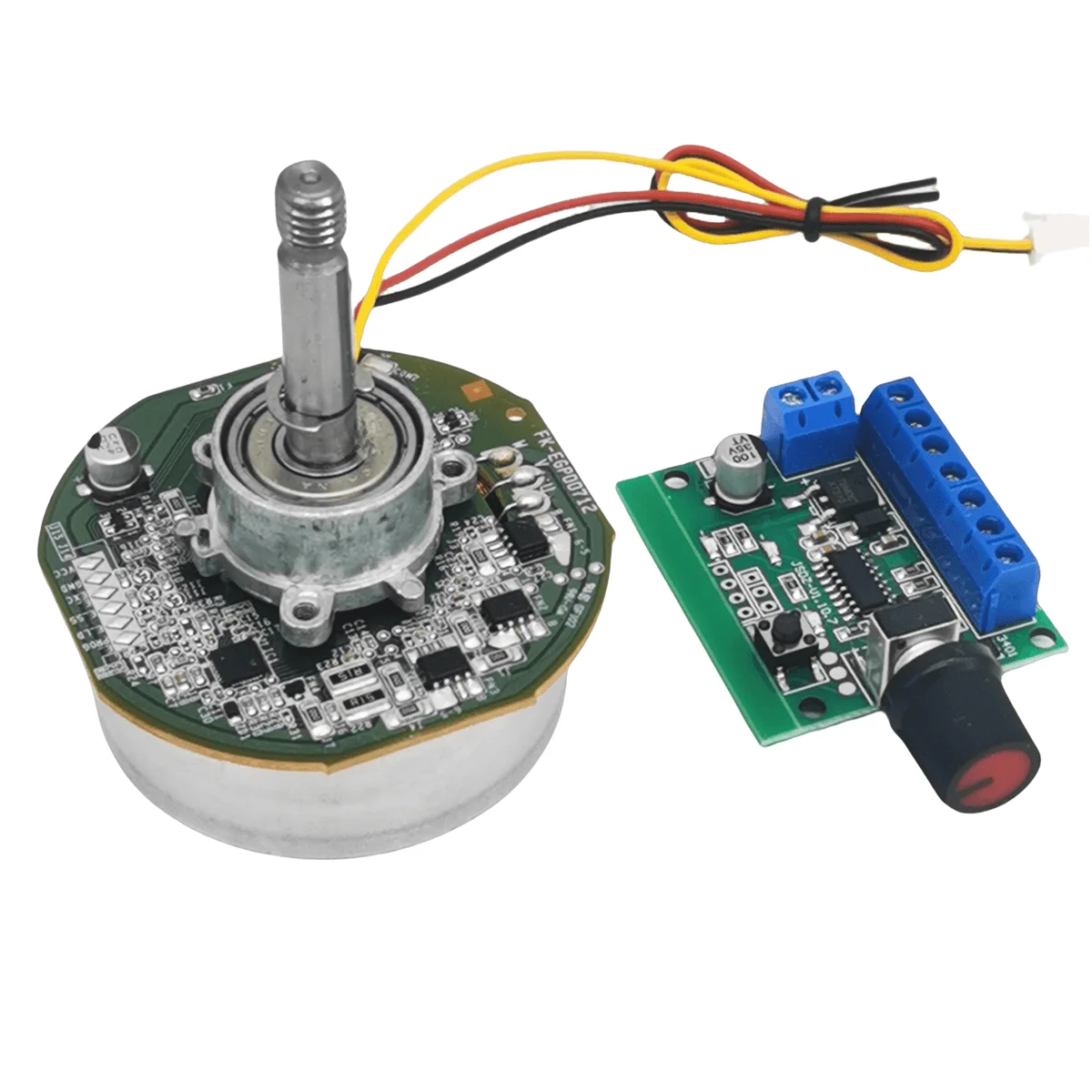 MINEBEA Japan 24V 40W External Rotor Brushless Motor with CLK Speed ...
