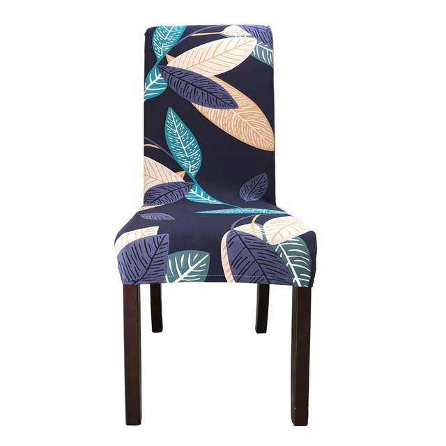Chair Covers for Dining Room Printed Stretchable Dining Chair Slipcover Washable Removable for Kitchen Hotel,Restaurant