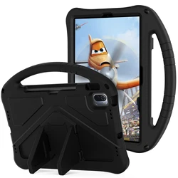 Children's Shockproof EVA Foam Tablet Case with Stand and Pen Slot for Xiaomi Pad 5 11inch (Black)
