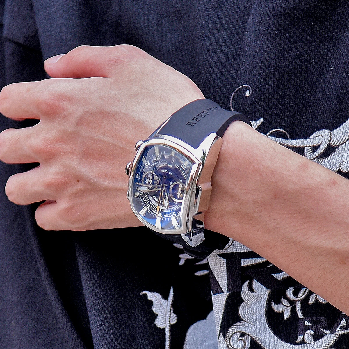 Reef Tiger/RT ְ 귣   ð, ƿ ũγ׷  ð,  , Relogio Masculino RGA3069VK