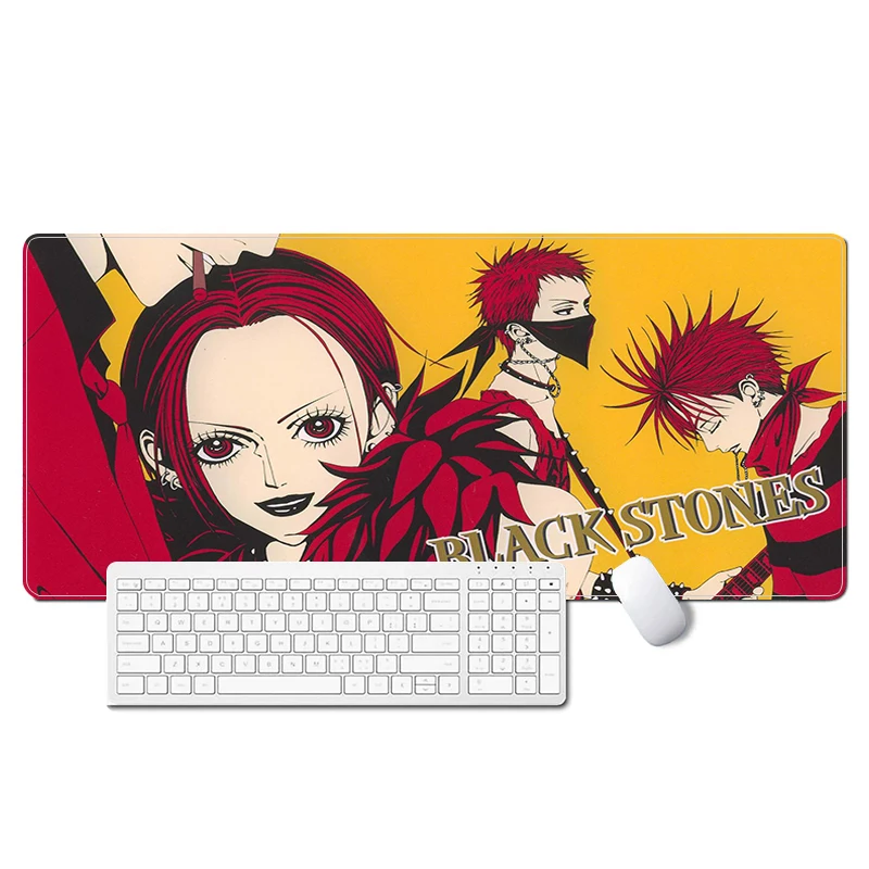 

Nana Anime Mouse Pad Xxl Pc Gamer Cabinet Keyboard Desk Mat Office Computer Anti-slip Rubber Deskpad Gaming Accessories Mousepad