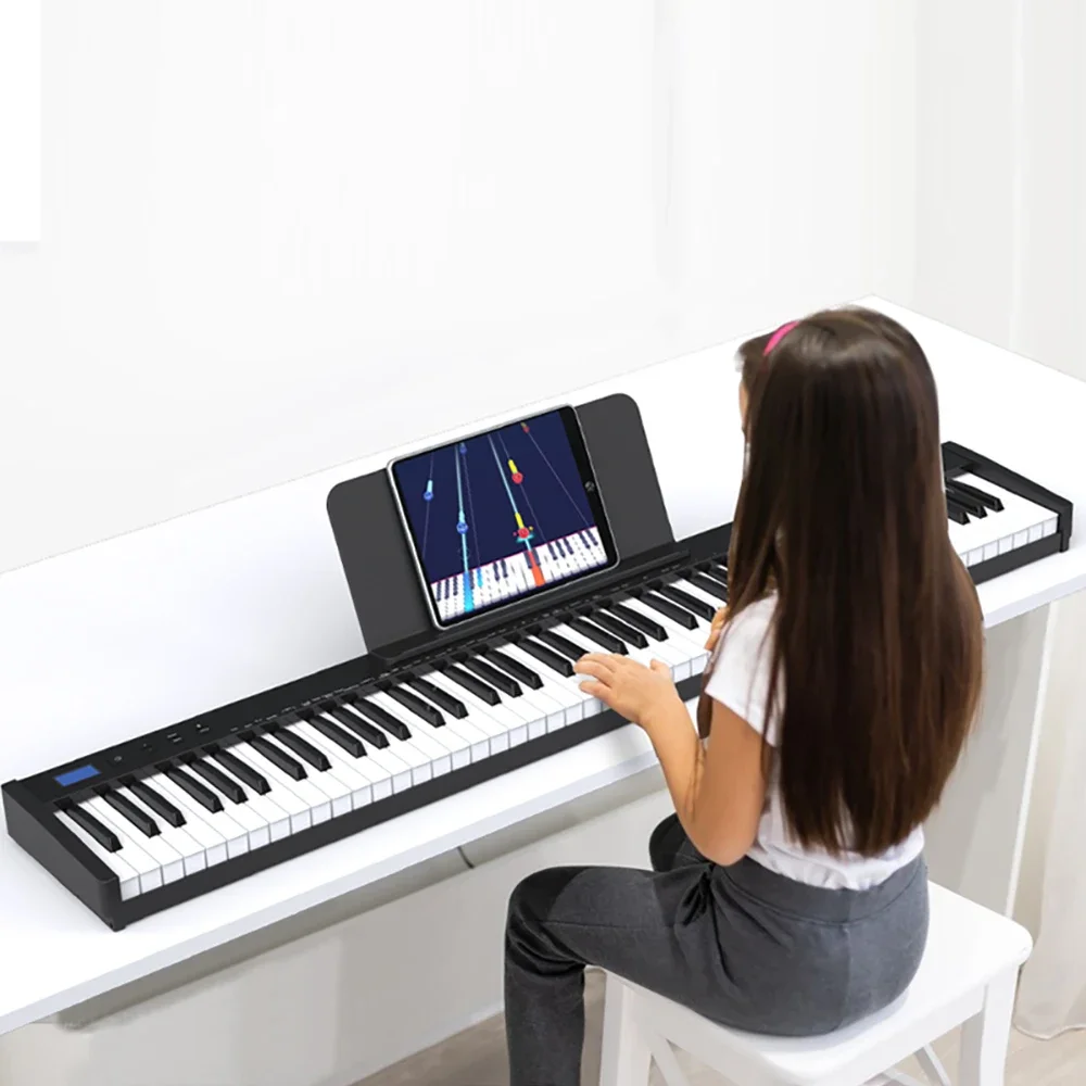 88-Key Electronic Piano Keyboard Output Built-in Stereo Speakers