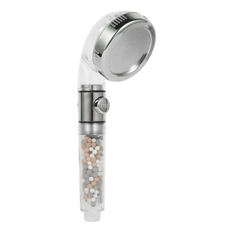 Shower Head LED Anion Rainfall SPA Temperature Control Pressurized Water Saving 3/7 Colors Handheld Bathroom