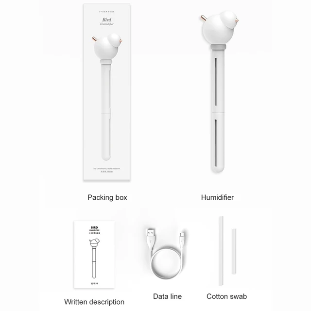 USB Air Humidifier LED Portable Silent Diffuser Car Purifier Aroma Diffuser Mist Maker For Home Office Humidification Detachable 6