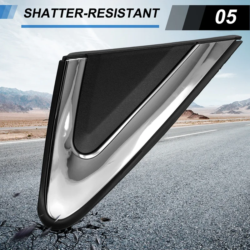 Car Side Mirror Corner Triangle Garnish Panel Window Triangle Plate For Mitsubishi Eclipse Cross 7407A521
