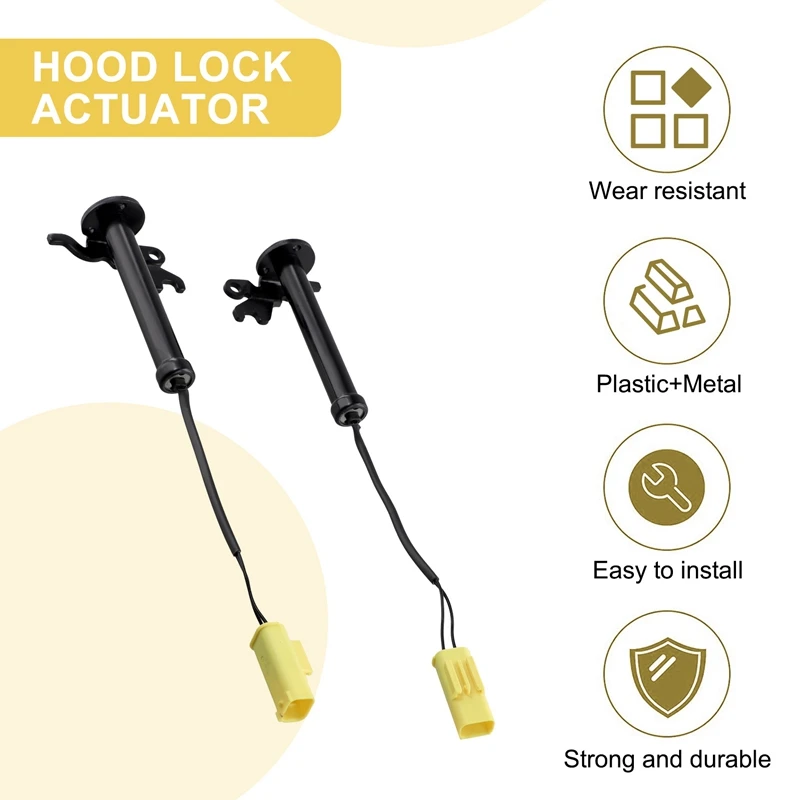 Front Hood Actuator Bonnet Actuator Hood Lock For BMW F40 118I M SPORT 1.5 51237450944 51237450943