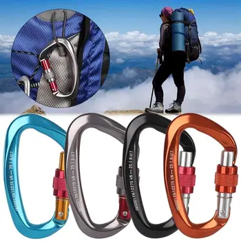 Aluminum Carabiner Clip 1