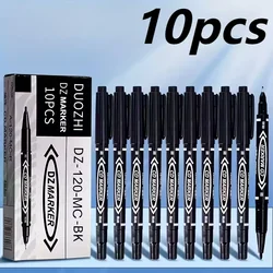 Durable Weatherproof Permanent Marker for Metal, Woodworking, and Garden Labels - Ideal Gift (10pcs Black)