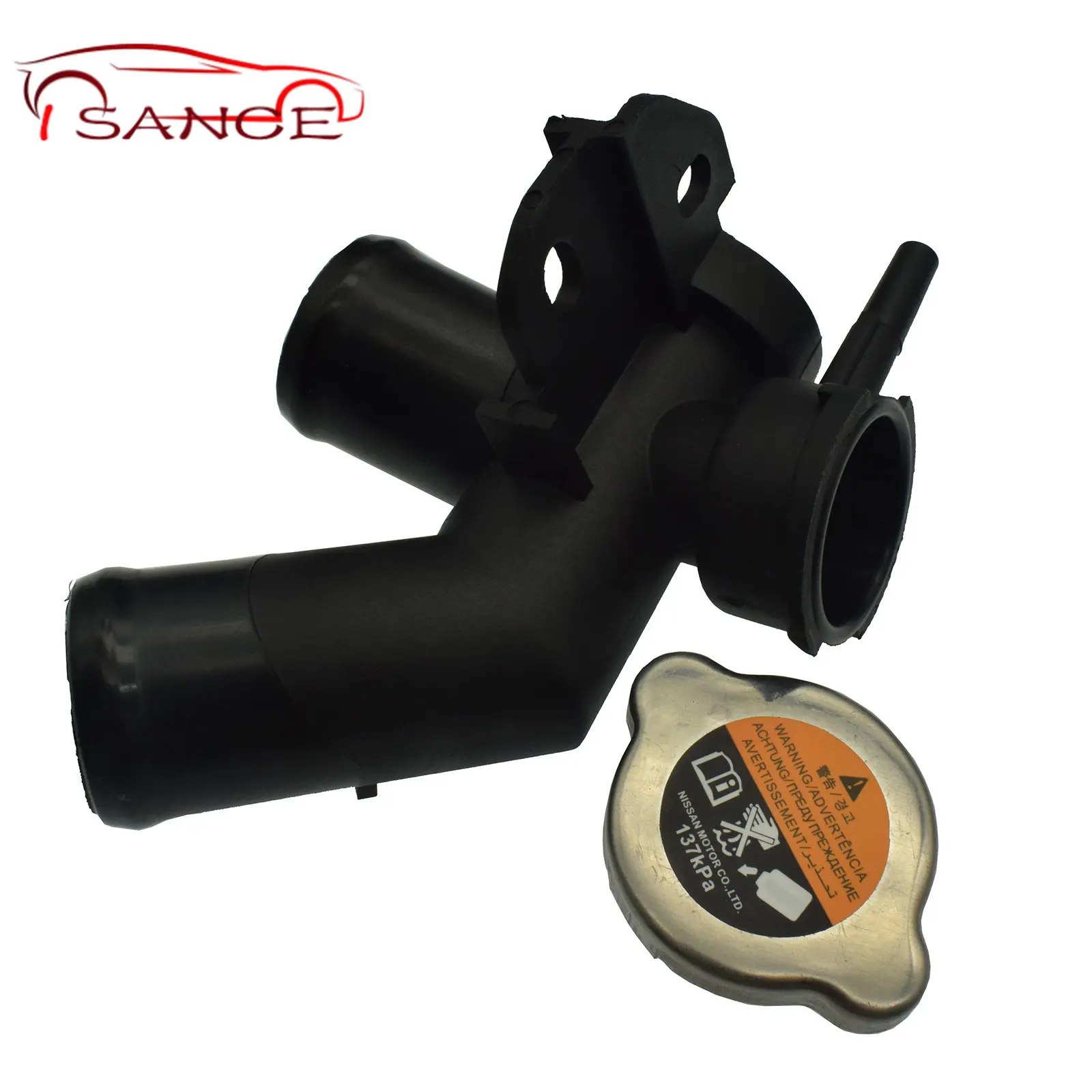 Radiator Coolant Filler Neck Pipe 214308991A 21517JP00A For Nissan Q