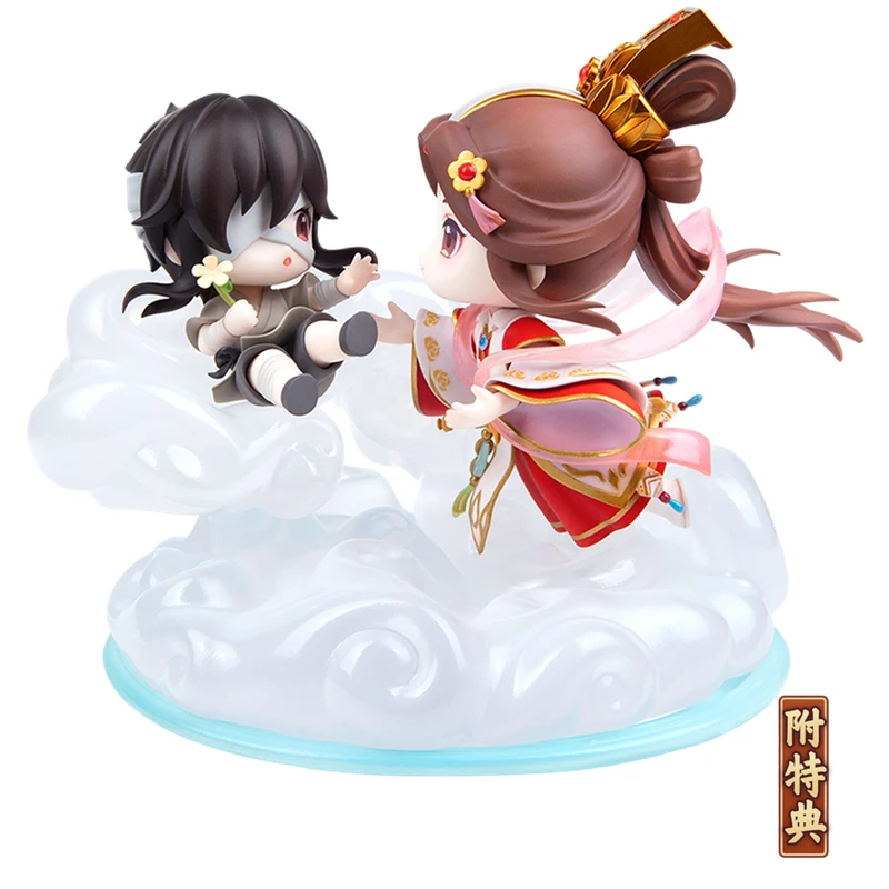 

Heaven Official's Blessing Xie Lian&hong Hong'er Shenwu Jinghong Anime figures Q Version Model Toy Ornaments Action Figure Model
