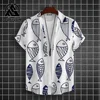 Hawaiian Shirt For Men Beach Casual Men's Short Sleeved Shirts New Cute Fish 3d Print Men's Shirt Oversized Men's Clothing 5xl 3