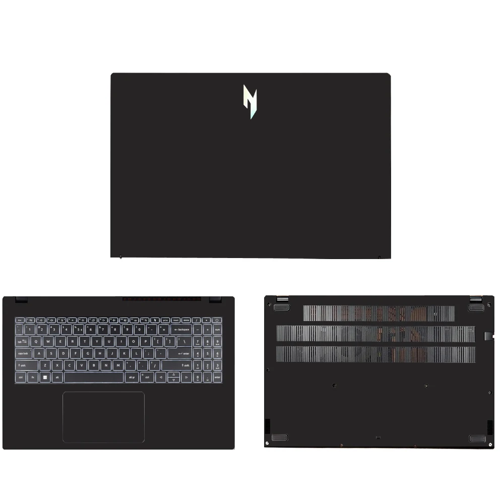 지문 방지 프리 컷 비닐 스킨 커버 노트북 데칼 스티커 Acer Nitro V 15 ANV15-41 ANV15-51 ANV15-52 풀 바디 필름