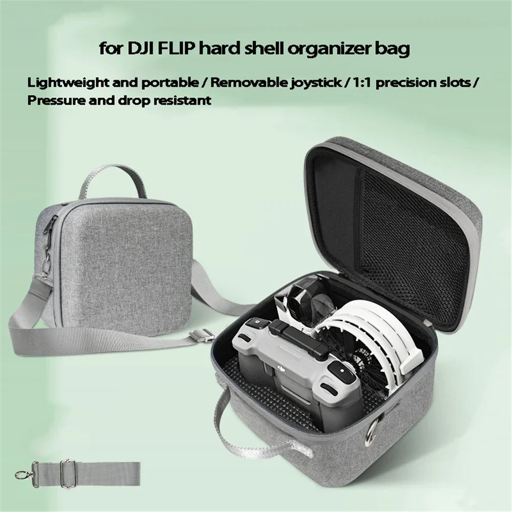 Étui de transport pour drone DJI Flip - Sac de rangement Fly More Combo