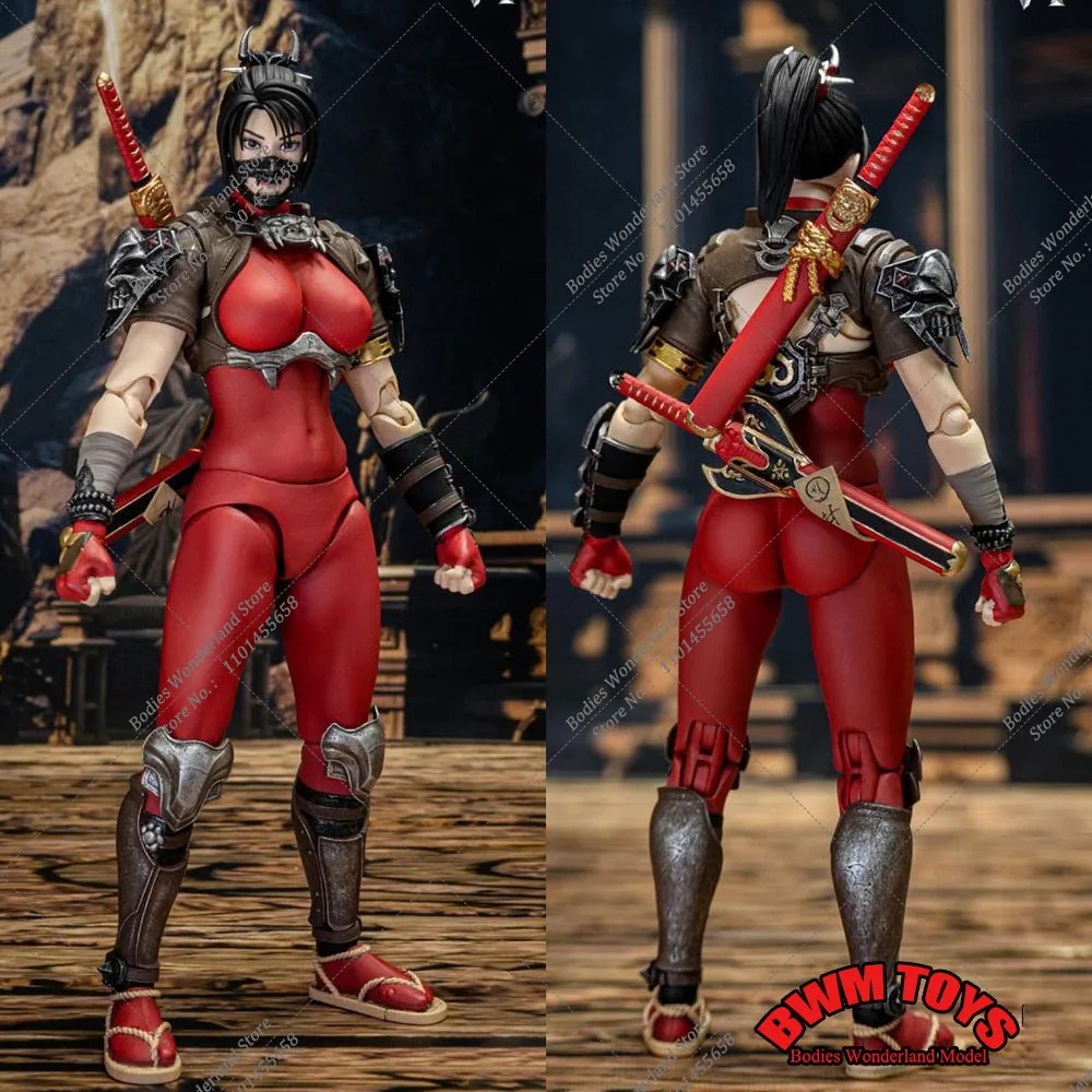 

Оригинальная Коллекционная девушка ниндзя таки SoulCalibur VI в масштабе 1/12, 7-дюймовая экшн-фигурка, модель, игрушки для коллекции