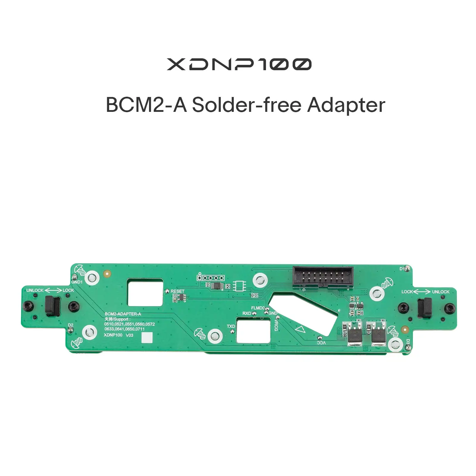 Xhorse XDNPA2 BCM2 무납땜 어댑터 2세대 아우디 5세대 IMMO 멀티 프로그램, 키 툴 플러스와 호환