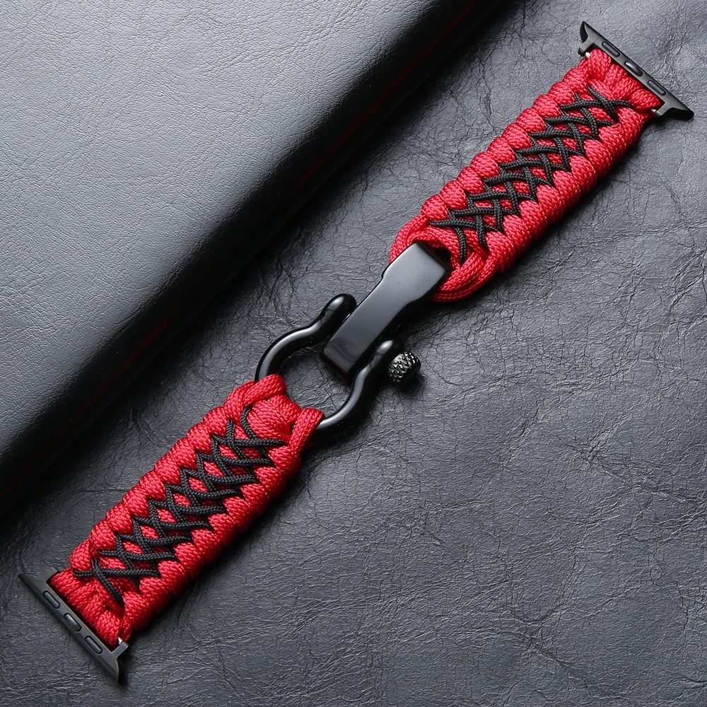 Braided Nylon Adjustable Buckle Strap