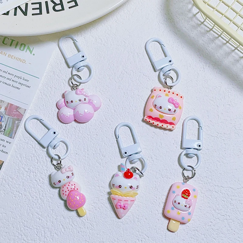 

Брелок Kawaii KT Cat, Милый мультяшный подвесной Школьный рюкзак, подвесное украшение, милые подарки