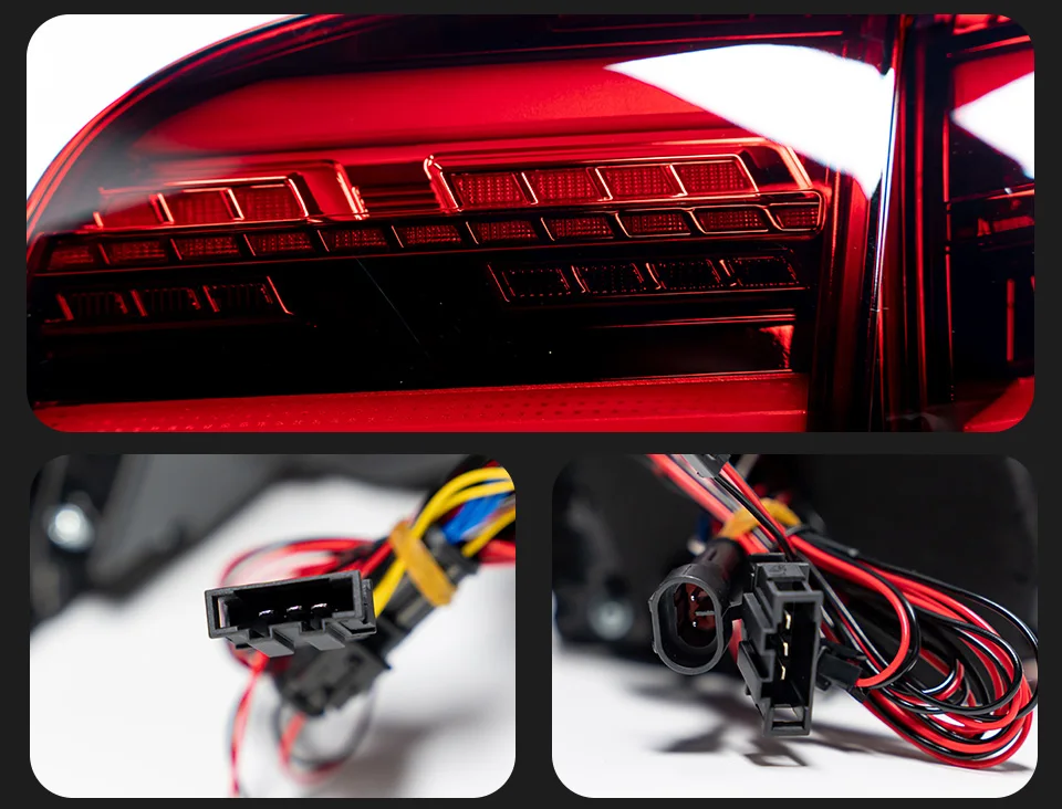 Auto Parts For VW Golf 6 MK6 Taillight 2009-2012 Upgrade MK8 Style Steering signal Brake reversing light Car Accesorios Modified