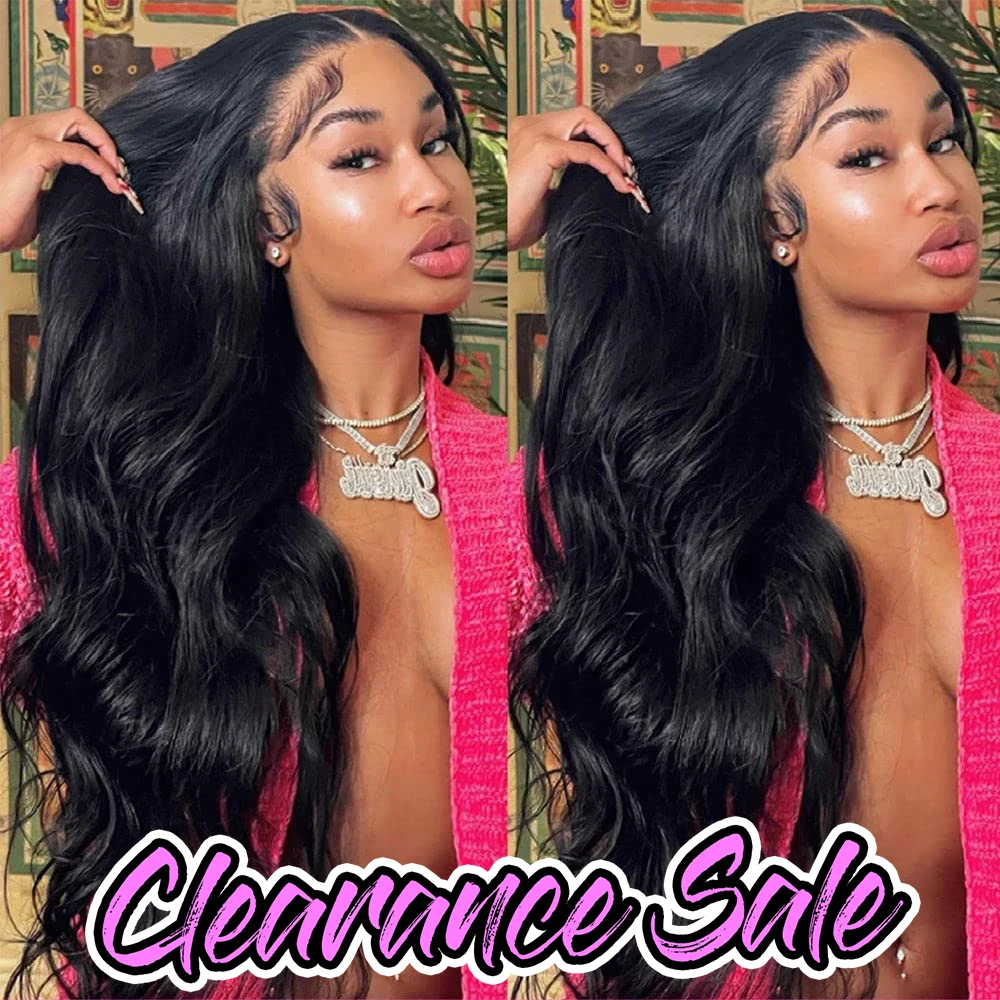 

30 Inches Lace Front Wigs Body Wave Human Hair Wigs Pre Plucked Bleached Knots Bling Remy 13x6 Human Hair Lace Frontal Wig