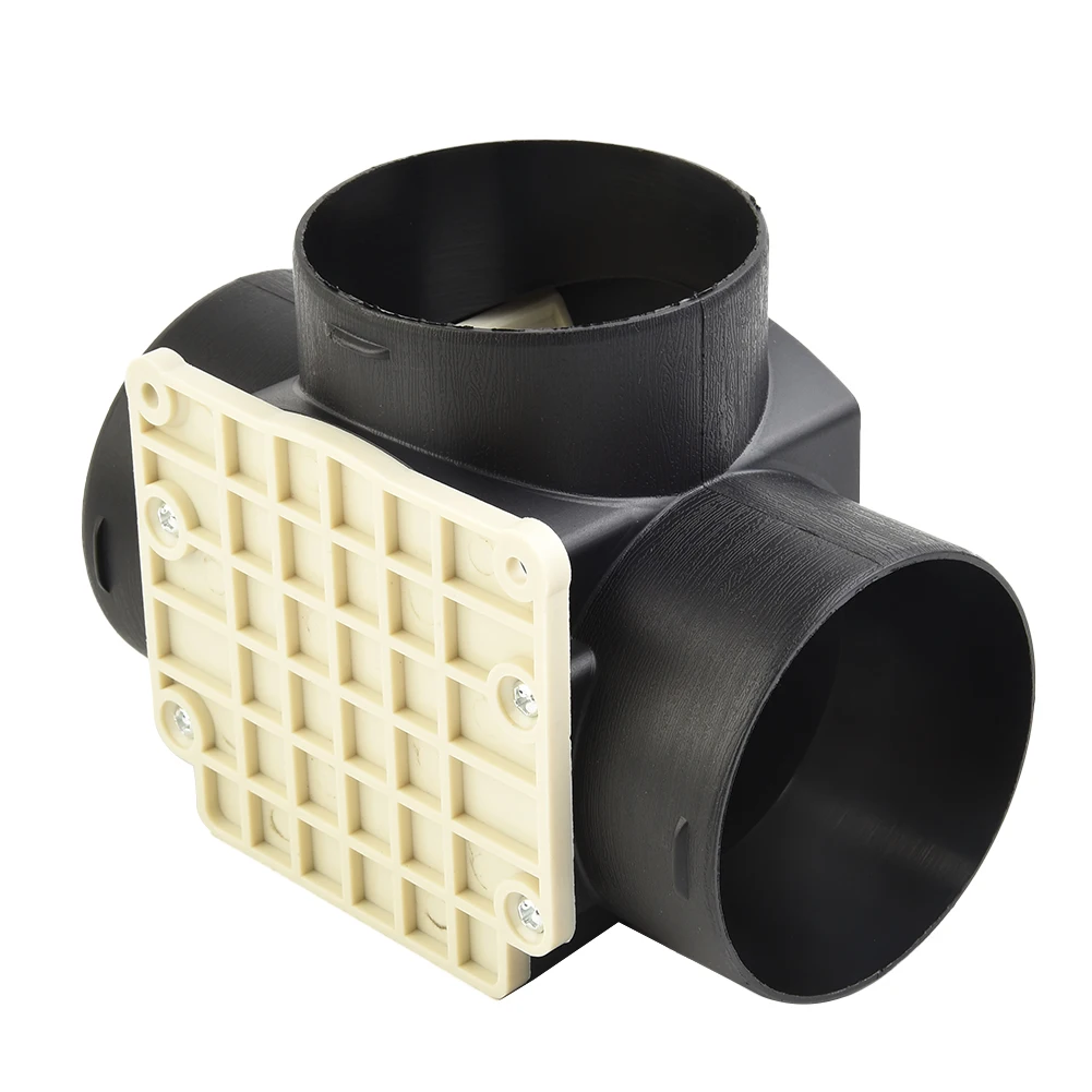 

75mm T Branch Air Vent Ducting Warm Air Outlet Vent Hose Joiner Connector For Webasto Eberspaecher Diesel Parking Heater