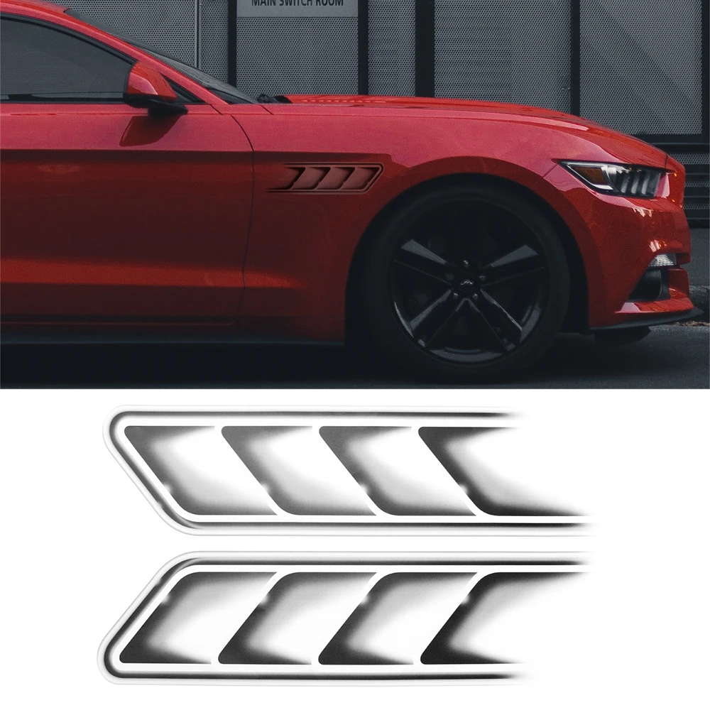 Car Styling Fake Vents Sticker Per Renault Duster Megane Captur Fluence Clio Koleos Kwid Simbol Kango Twezy Talisman Kadjar